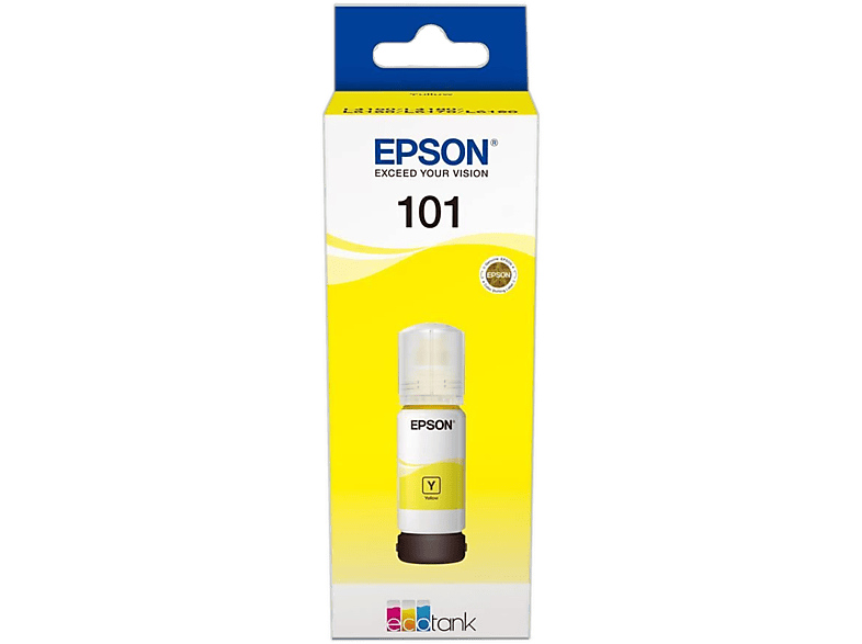 EPSON EcoTank 101 tintatartály, sárga (C13T03V44A)