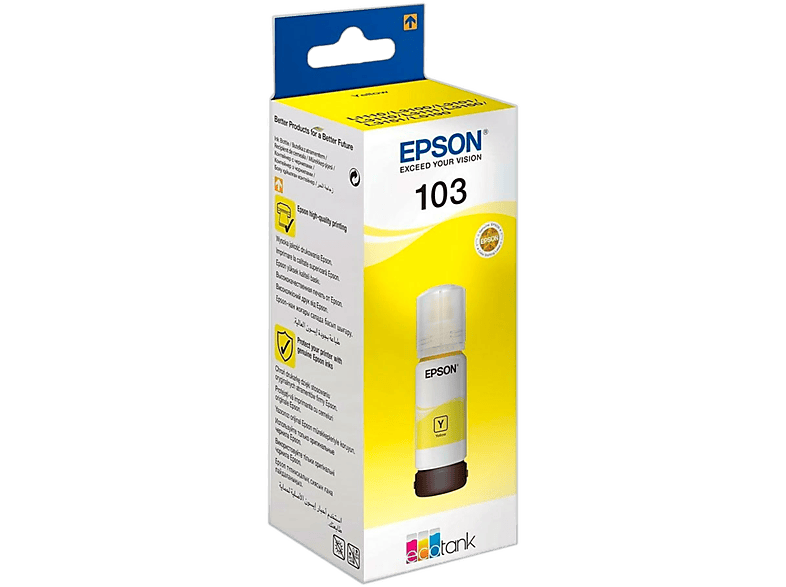 EPSON C13T00S44A NO.103 Sárga tinta