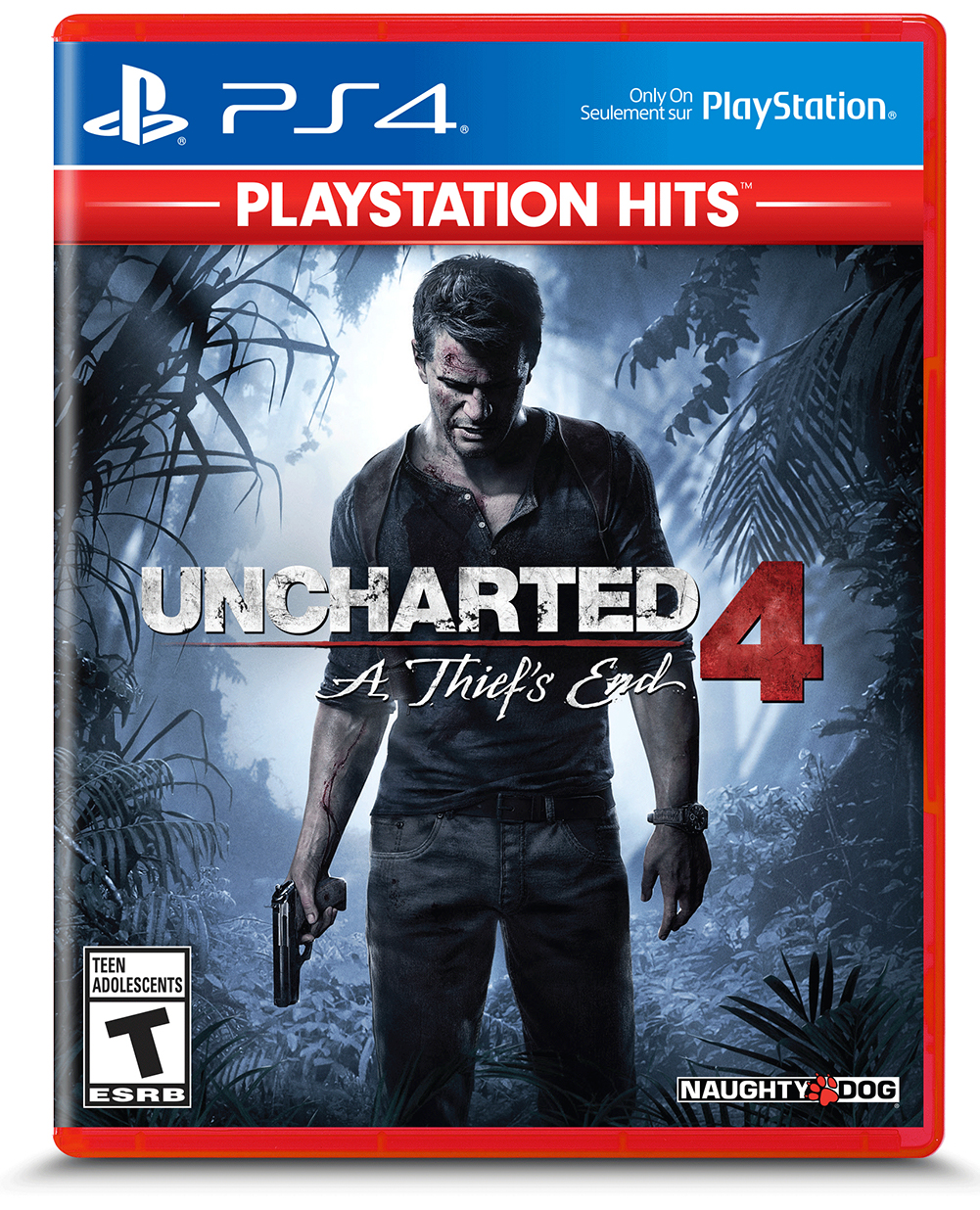 Consola - PS4 Slim de 1 TB + Uncharted 4 + Grand Theft Auto V (GTA V)