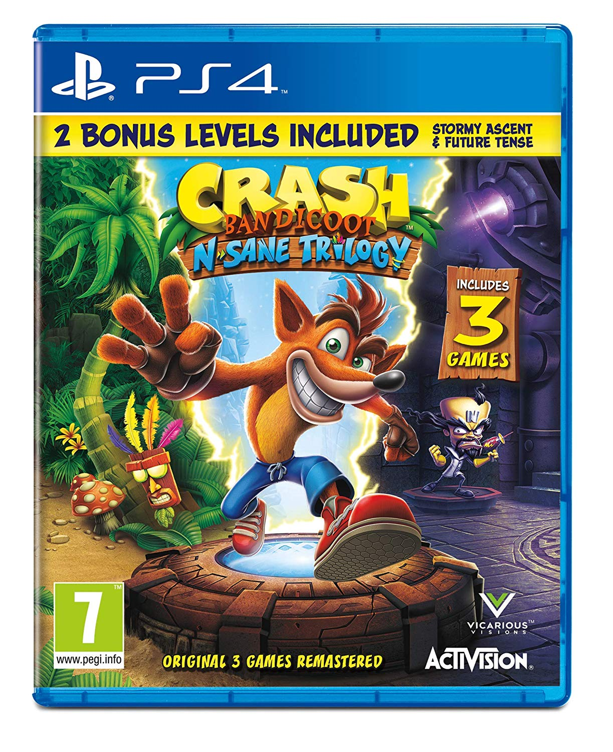Consola - PS4 Slim 1TB + Ghost Recon Wildlands + Crash Bandicoot N. Same Trilogy