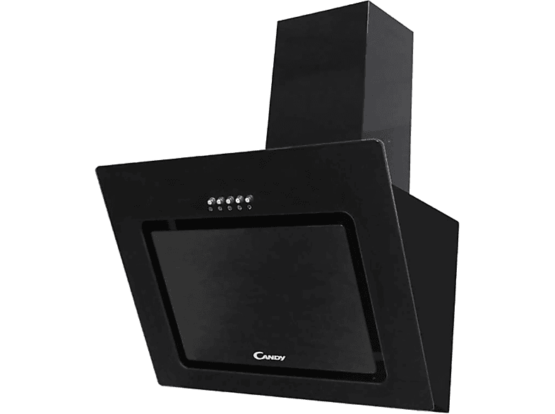 Campana - Candy CVMAD60/1N, De techo, 60 cm, 463 m³/h, 1000W, 65 dB, Clase C, 3 Velocidades, 2x LED, Negro