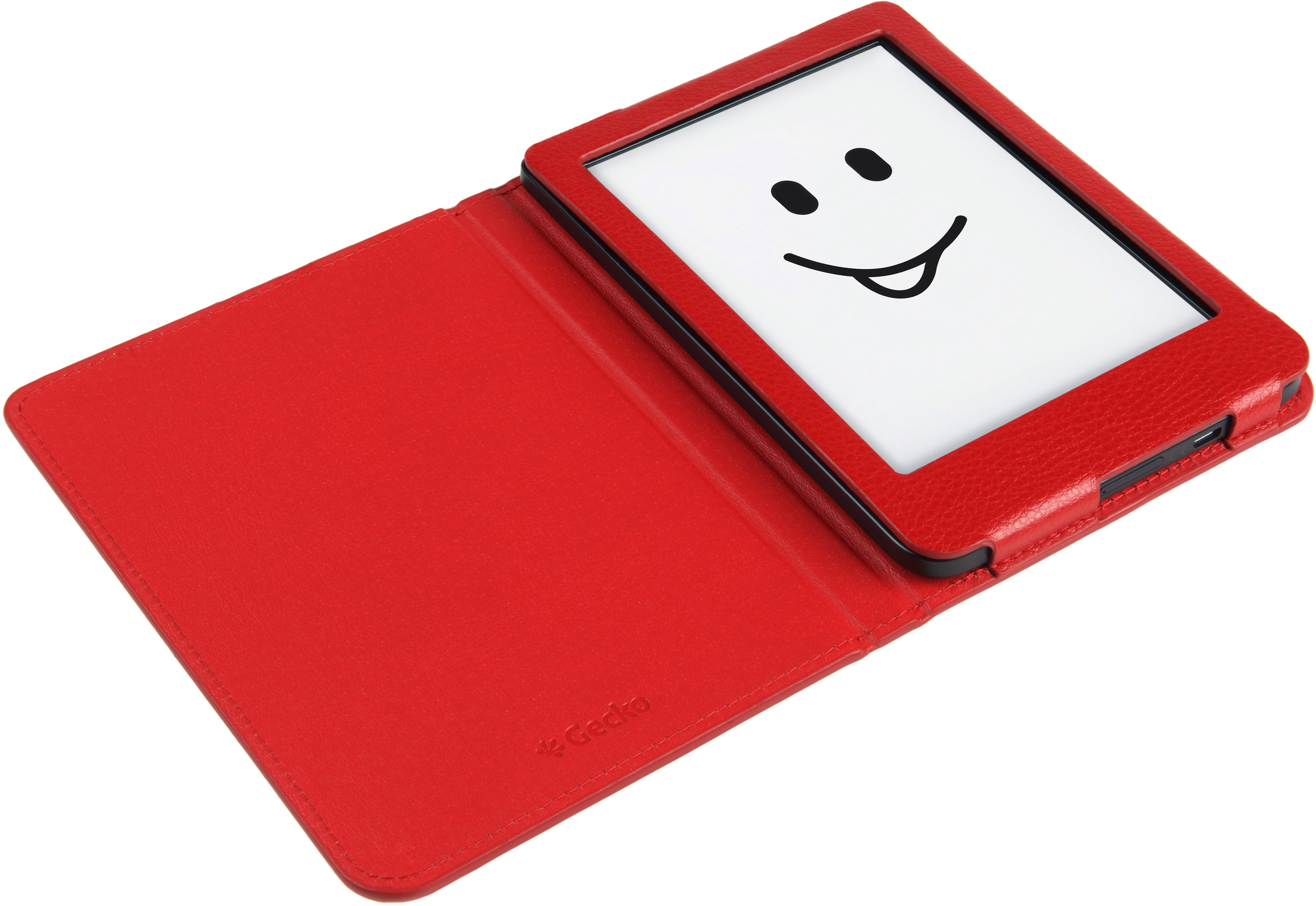 GECKO Tolino Shine 3 Deluxe, Bookcover, Tolino, Shine 3, Rot