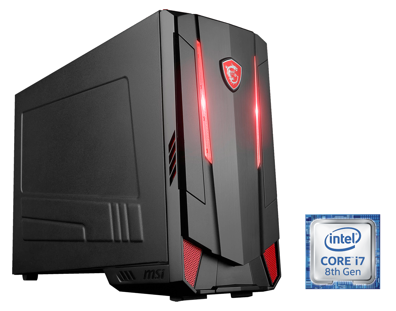 MSI Nightblade MI3 - Intel® Core™ i7 i7-8700 - 16 GB - 256 GB - NVIDIA GeForce® GTX 1070 - Windows 10 Home (64 Bit)