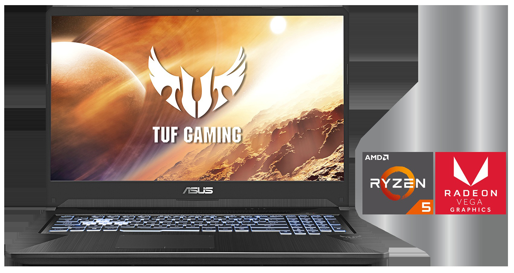 ASUS TUF Gaming FX 705 (FX705DT-AU042T) - 17,3 Zoll - AMD Ryzen™ 5 3550H - 8 GB - 512 GB - NVIDIA GeForce® GTX 1650 - Windows 10 Home (64 Bit)