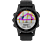 GARMIN fenix 5S Plus - Smartwatch (145 bis 217 mm, Silikon, Schwarz/Schwarz)