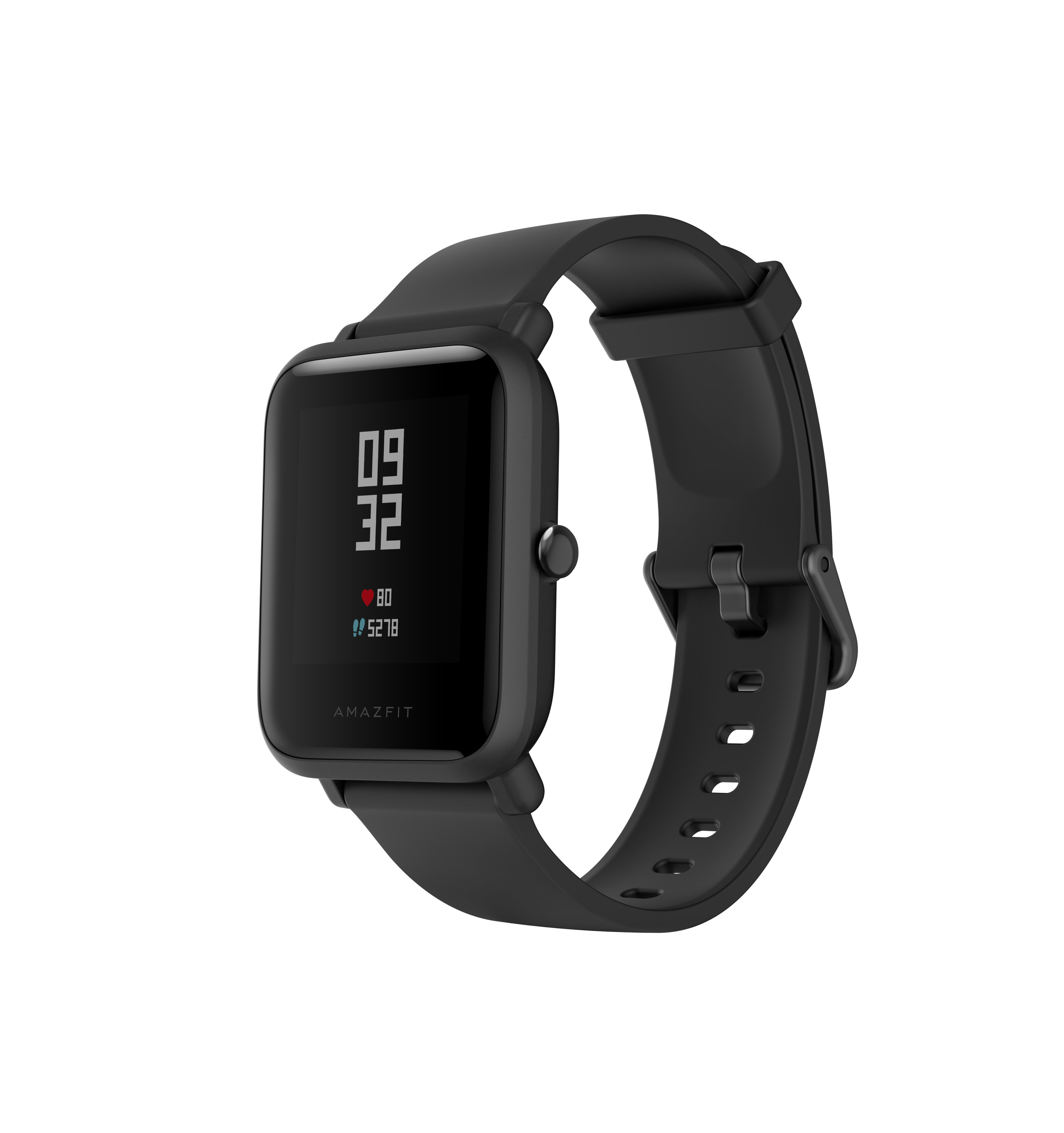AMAZFIT BIP Lite Smartwatch Polycarbonat Silikon, 195 mm, Black