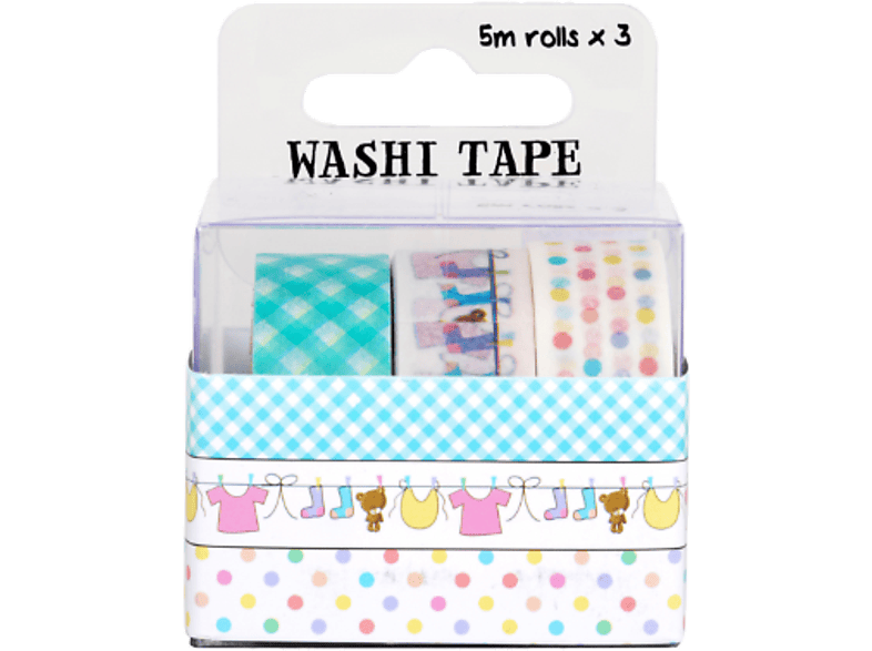 FUJI Washi Tape Baby 3 rollen (B17003)