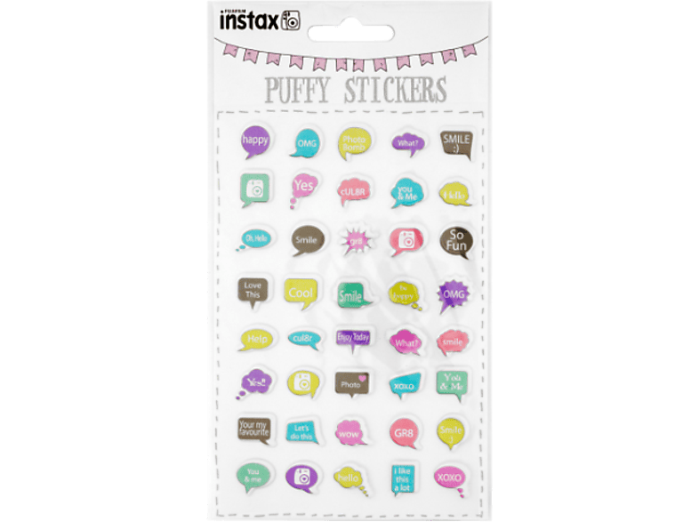FUJI Stickers Puffy Sheet Speech (B17008)