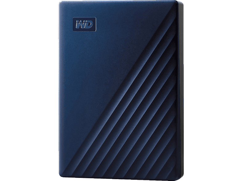WD My Passport for Mac Festplatte, 4 TB HDD, 2,5 Zoll, extern, Blau