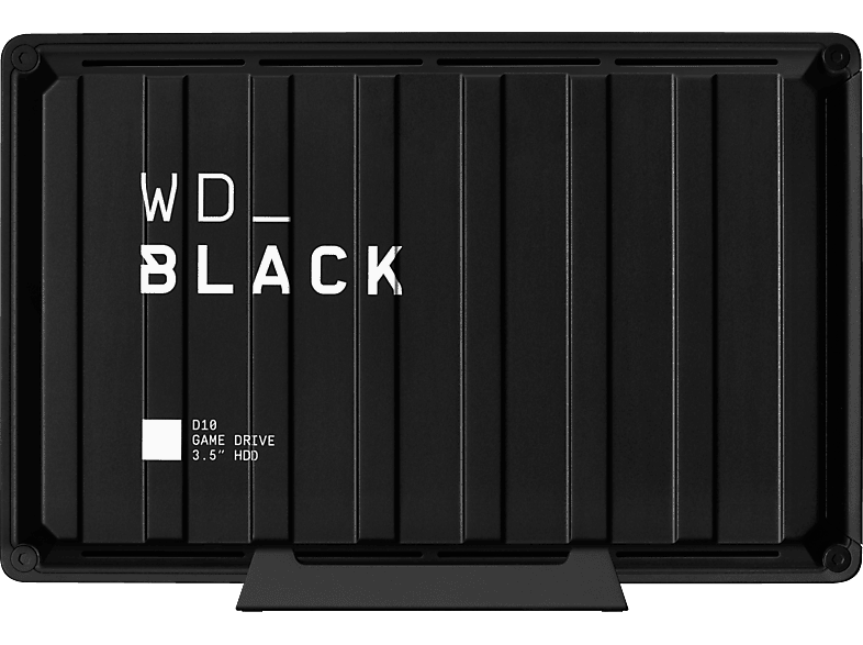 WD_BLACK™ D10 Game Drive 8 TB, 3,5 Zoll, Gaming-Festplatte, Schwarz/Weiß
