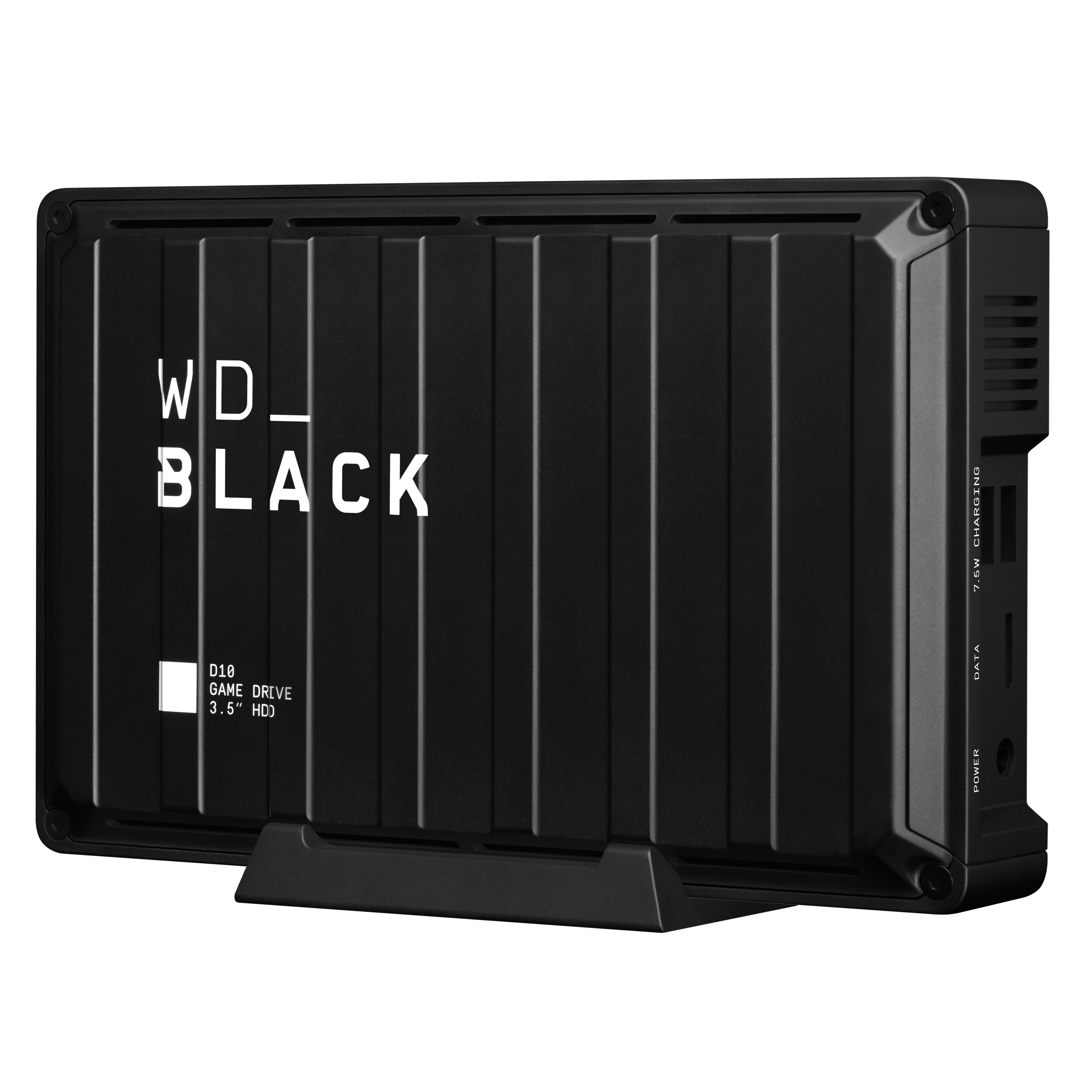 WD_BLACK™ D10 Game Drive TB, 8 Zoll, Gaming-Festplatte, Schwarz/Weiß 3,5