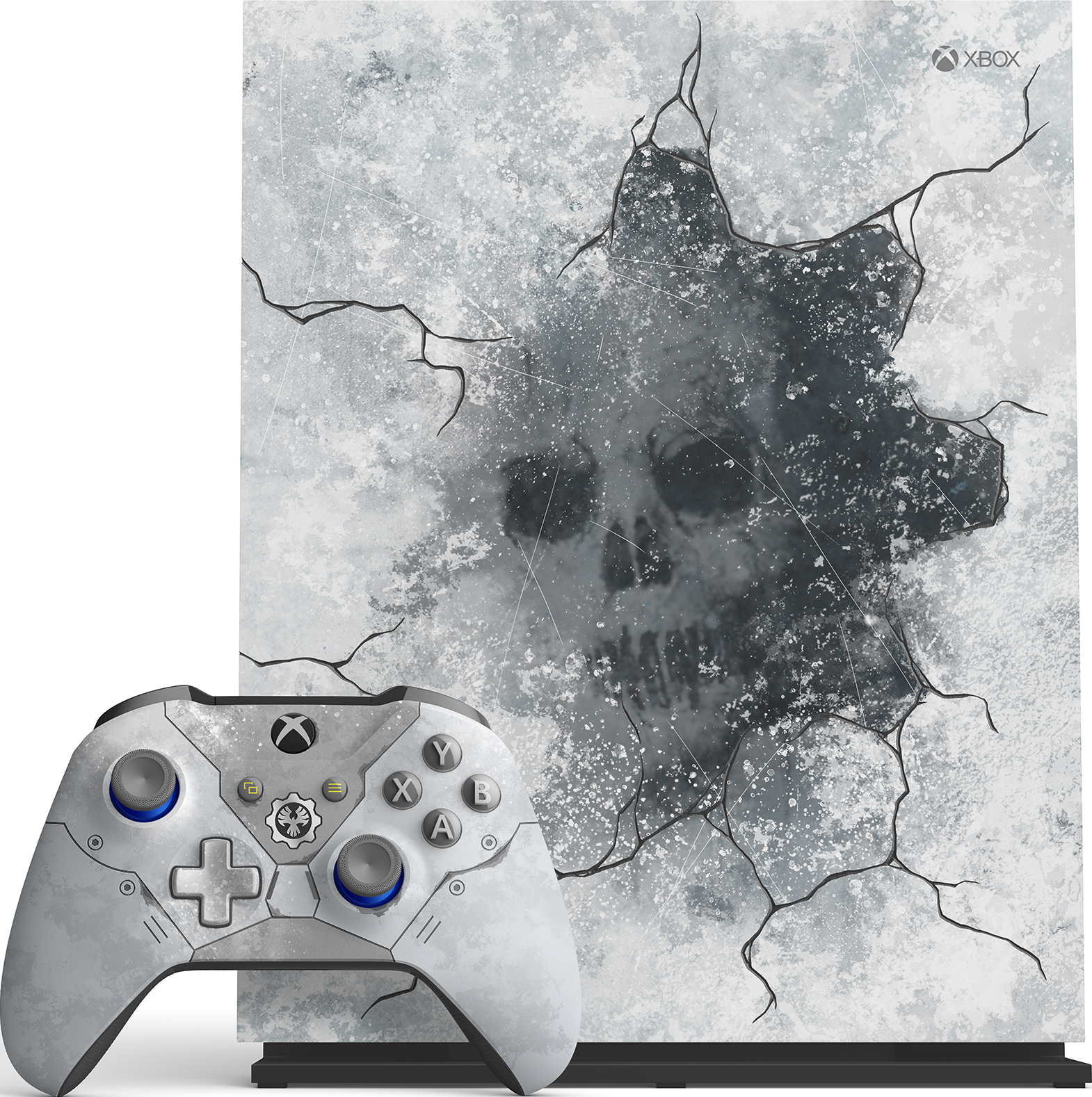 Xbox One X 1TB - Gears 5 Limited Edition - Spielkonsole - Grau/Weiss