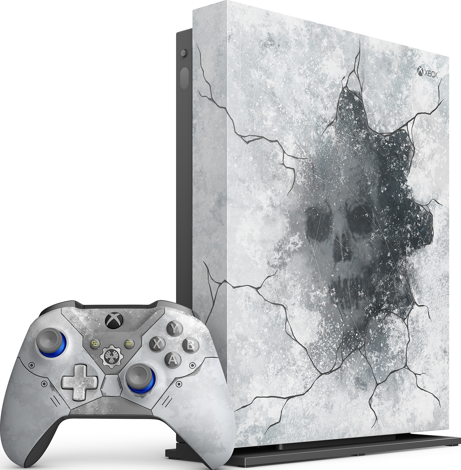 Xbox One X 1TB - Gears 5 Limited Edition - Spielkonsole - Grau/Weiss