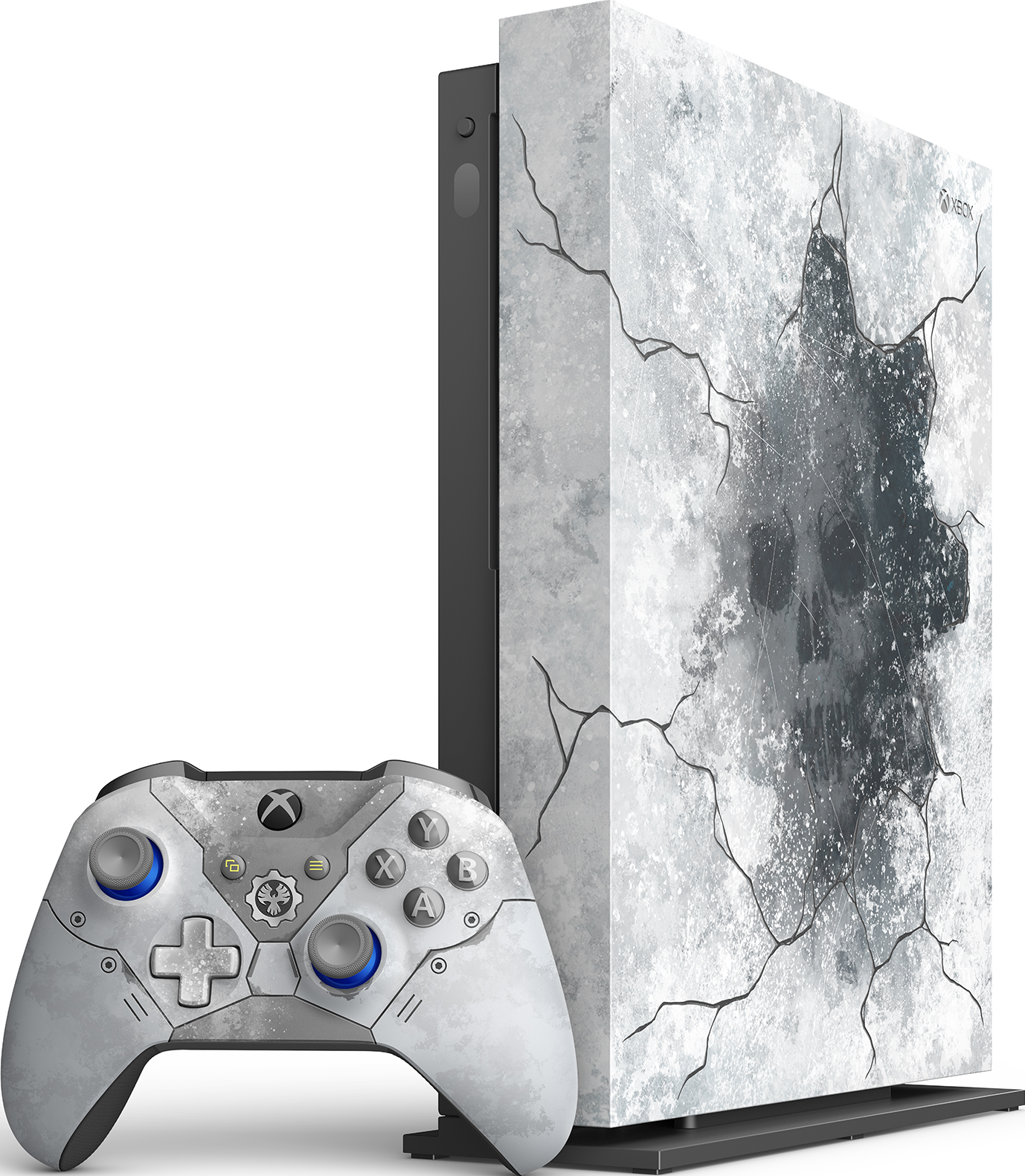 Xbox One X 1TB - Gears 5 Limited Edition - Spielkonsole - Grau/Weiss