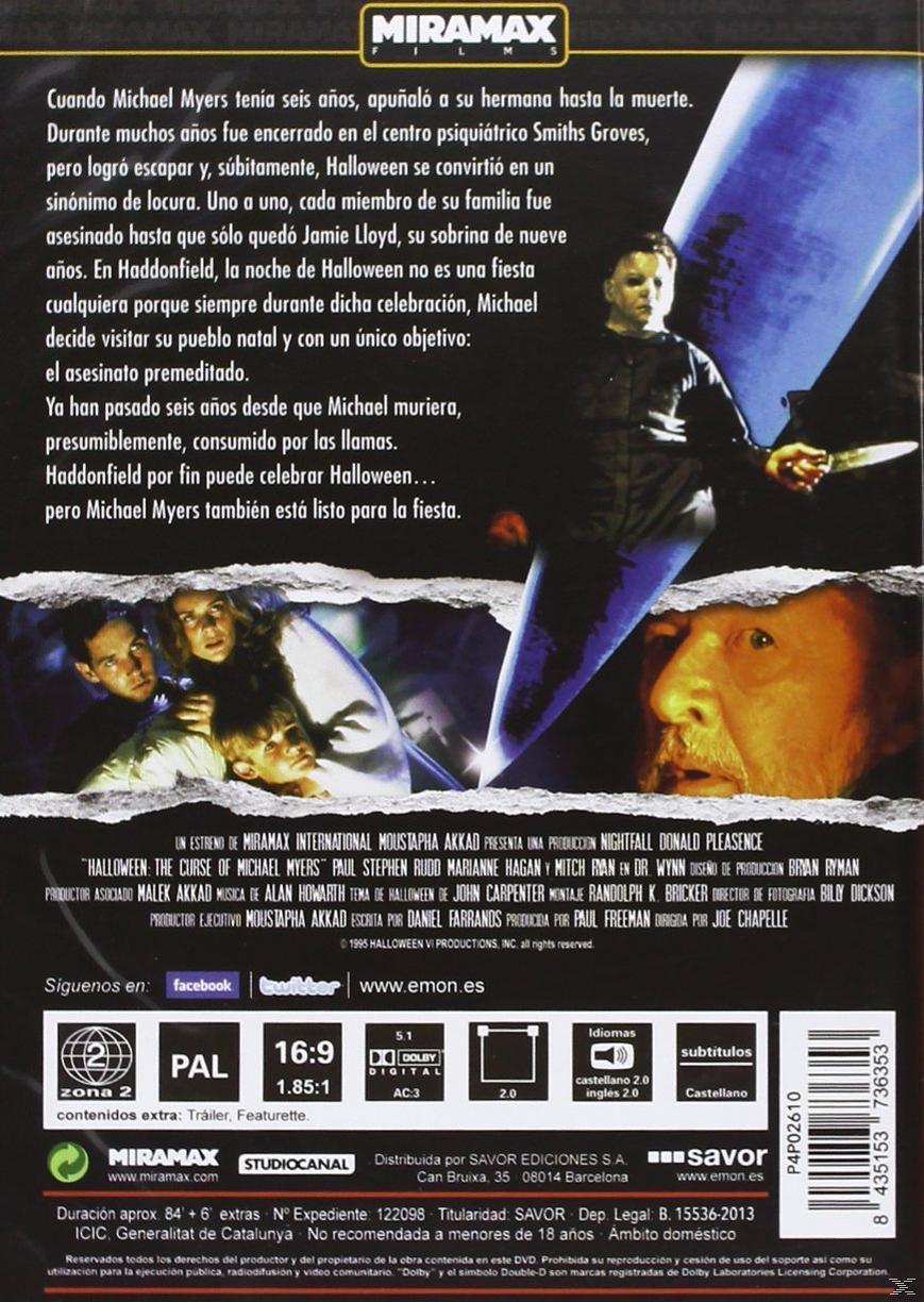 Halloween.La Maldicion De M.Myers - DVD
