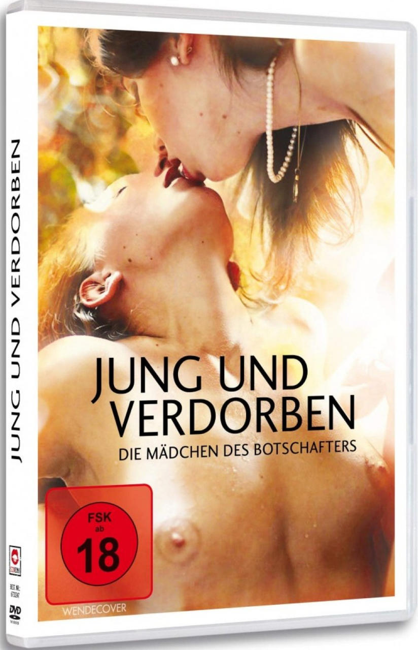 DVD-Hülle mit einem Bild von einem sich küssenden Paar.