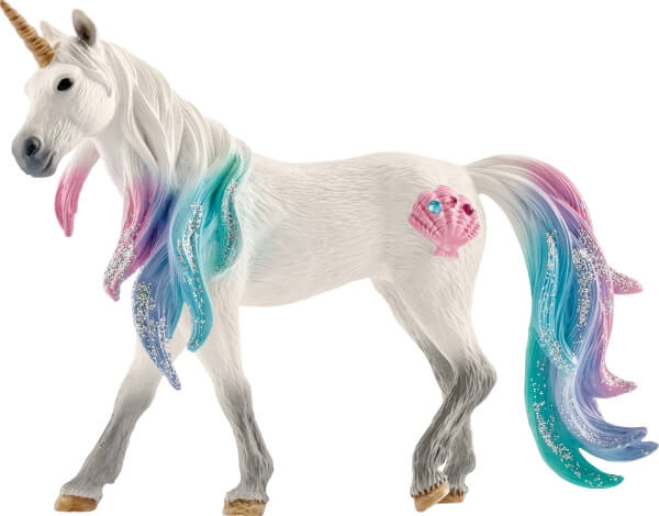 SCHLEICH bayala® Meereseinhorn, Stute Spielfigur Mehrfarbig