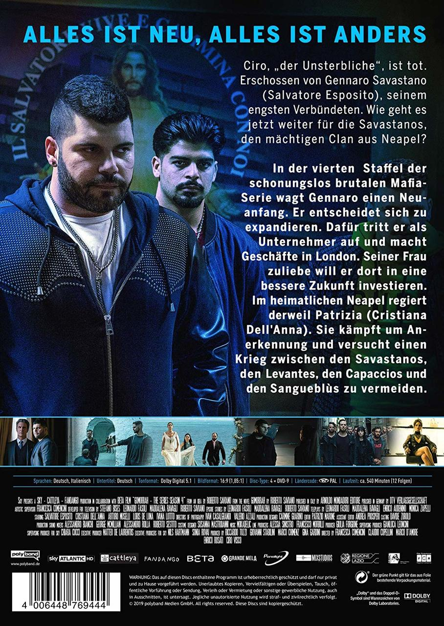 Filmplakat mit zwei Männern und Text. Der Text ist auf Deutsch.