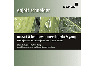 Juliana Koch, Wu Wei, Jenaer Philharmonie, Simon Gaudenz - Mozart & Beethoven Meeting Yin & Yang  - (CD)