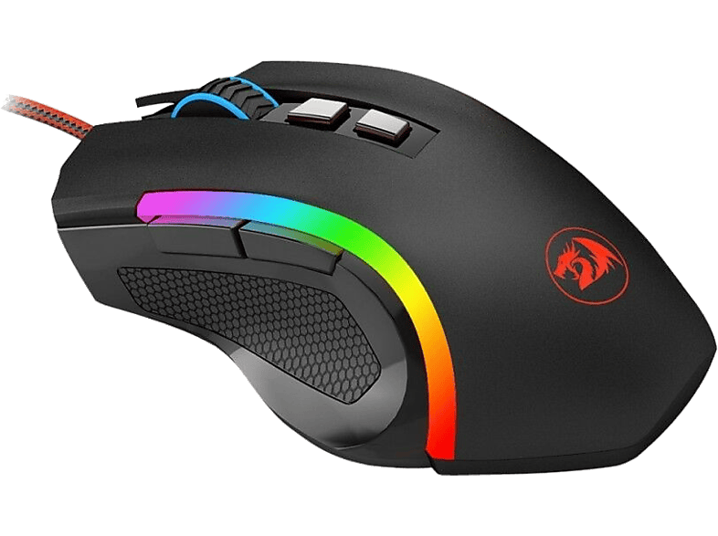 REDRAGON M607 Griffin Gamer Egér, Fekete