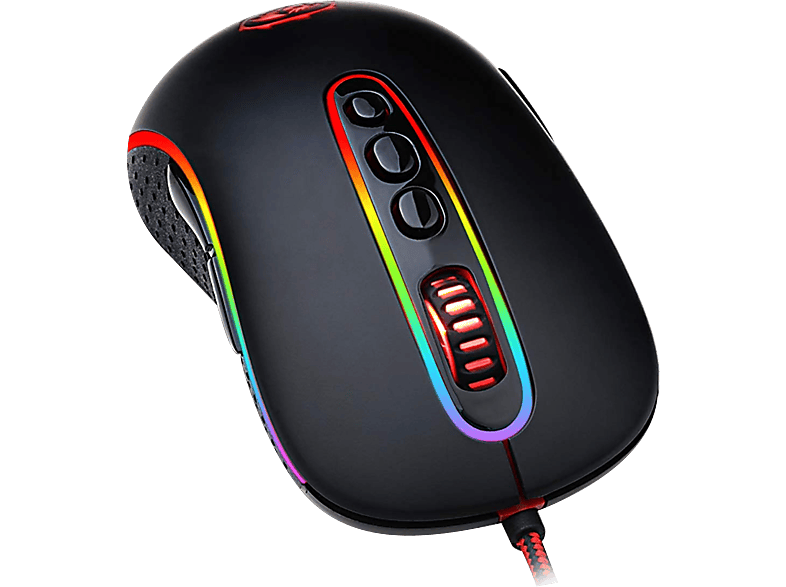 REDRAGON M702-2 Phoenix Gamer Egér, Fekete