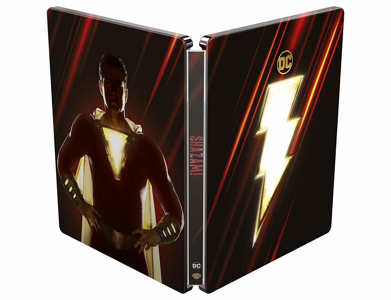 Shazam! (Steelbook) 4K Ultra HD Blu-ray + Blu-ray