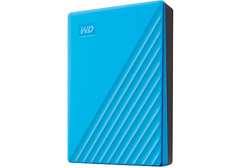 WD My Passport Festplatte, 4 TB HDD, 2,5 Zoll, extern, Blau 4 Festplatte  2.5 in Blau kaufen | SATURN