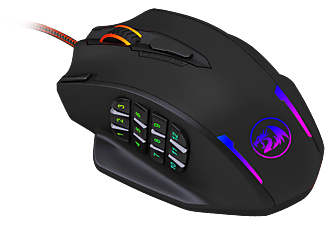 REDRAGON Outlet M908 Impact Gamer Egér, Fekete