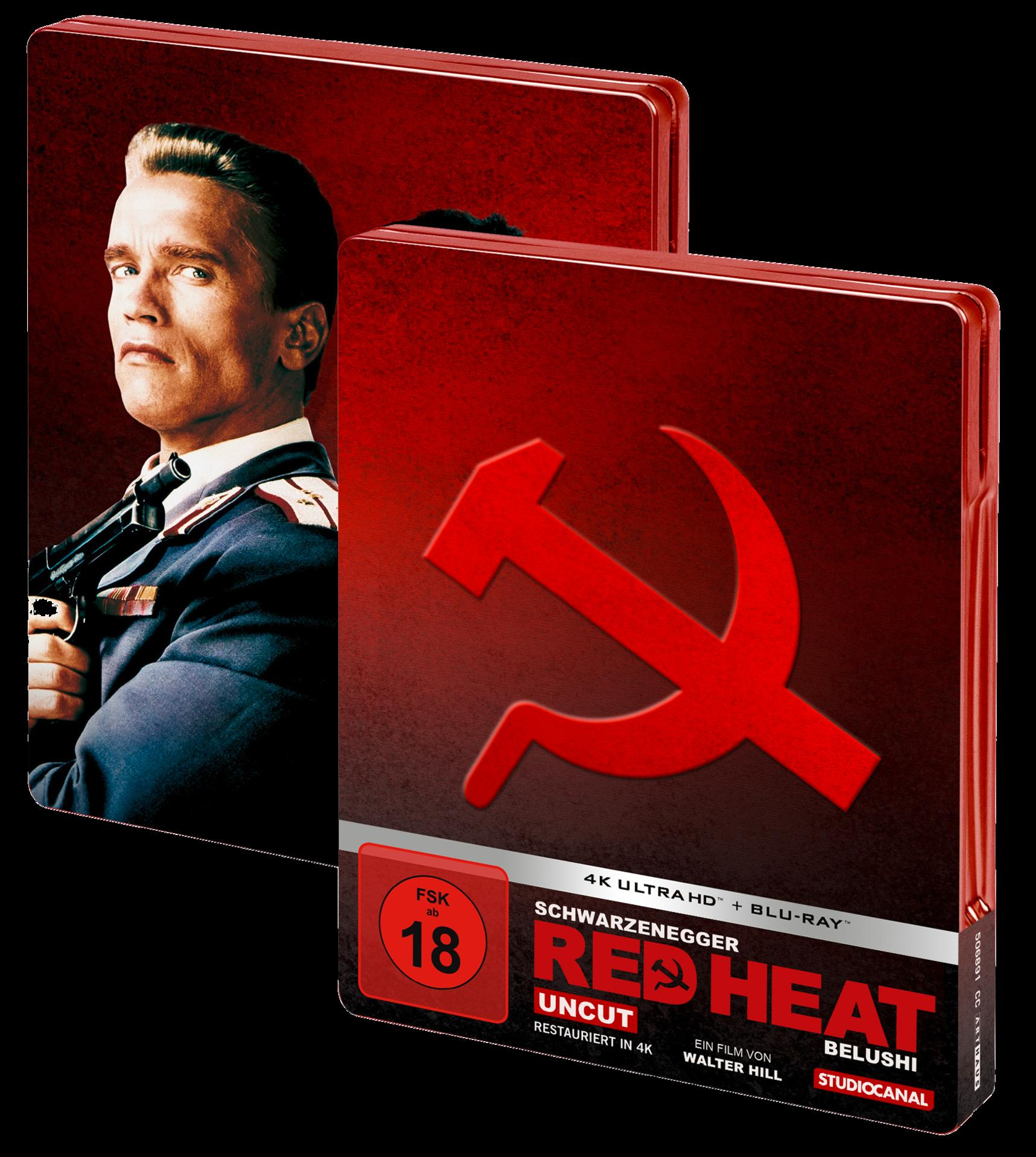 Red Heat/Limited Steelbook Edition/4k Ultra HD 4K Ultra HD Blu-ray