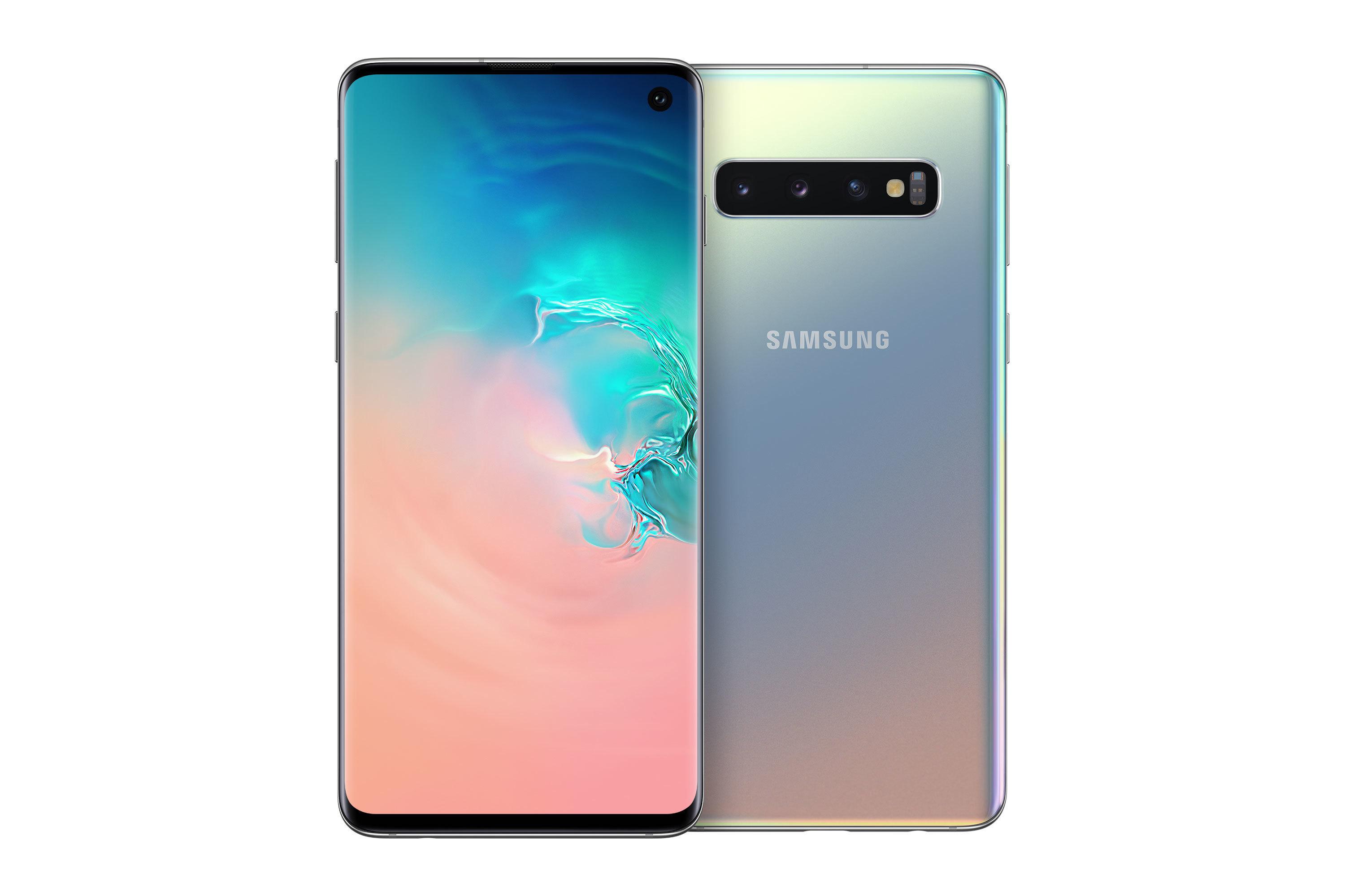 SAMSUNG Galaxy S10 128 GB Prism Silver Dual SIM