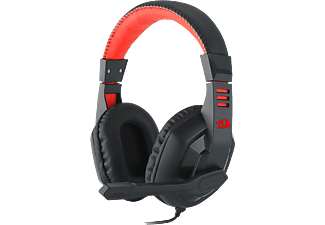 REDRAGON H120 Ares Gamer Headset, Fekete/Piros