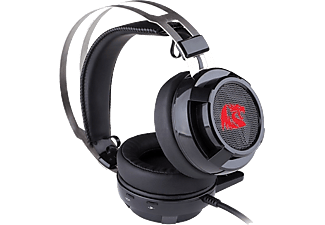 REDRAGON H301 Siren2 7.1 Gamer Headset, Fekete/Piros
