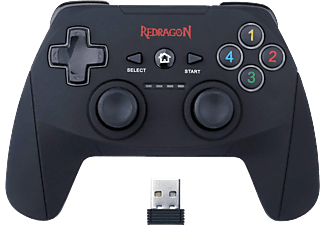 REDRAGON G808 Harrow Vezeték Nélküli Gamepad, Fekete Pc/Ps3