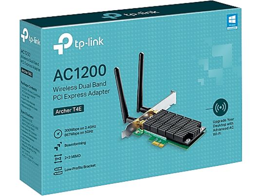 TP-LINK Archer T4E - Adattatori USB wireless (Nero)