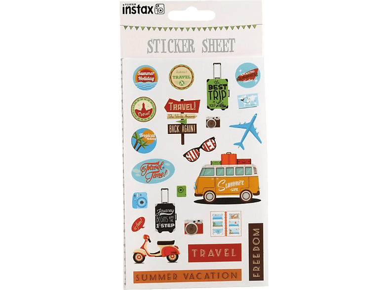 FUJI Stickers Sheet Travel (B17009)