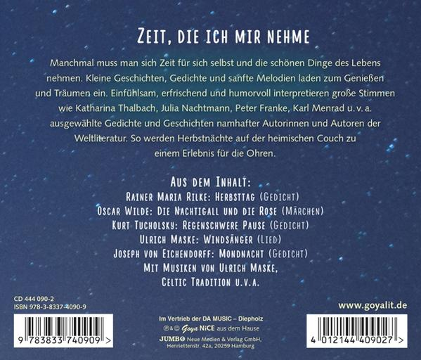 VARIOUS - Literarische Herbstnächte  - (CD)