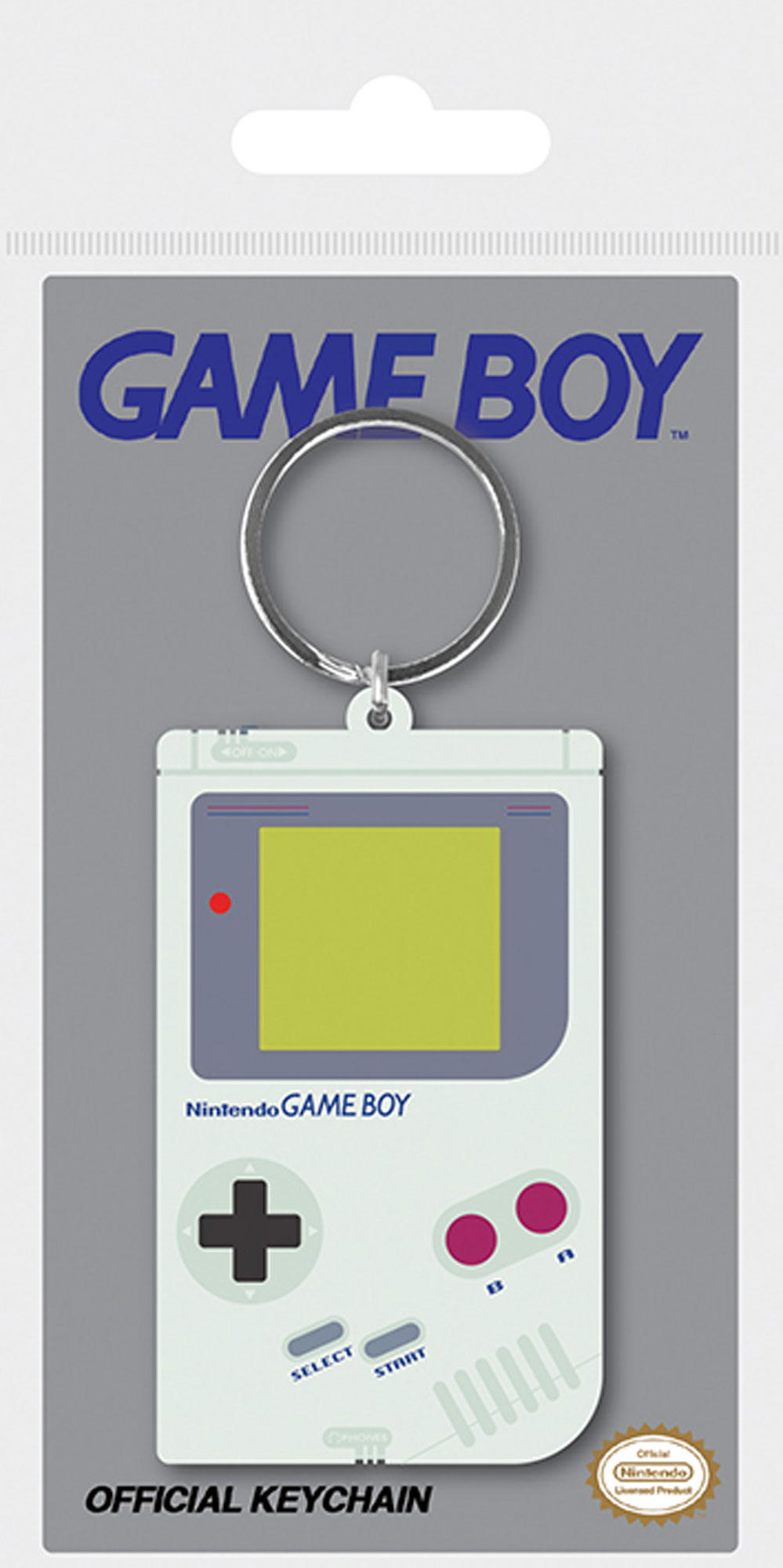 Gummi Schlüsselanhänger - Schlüsselanhänger Nintendo EMPIRE - Gameboy