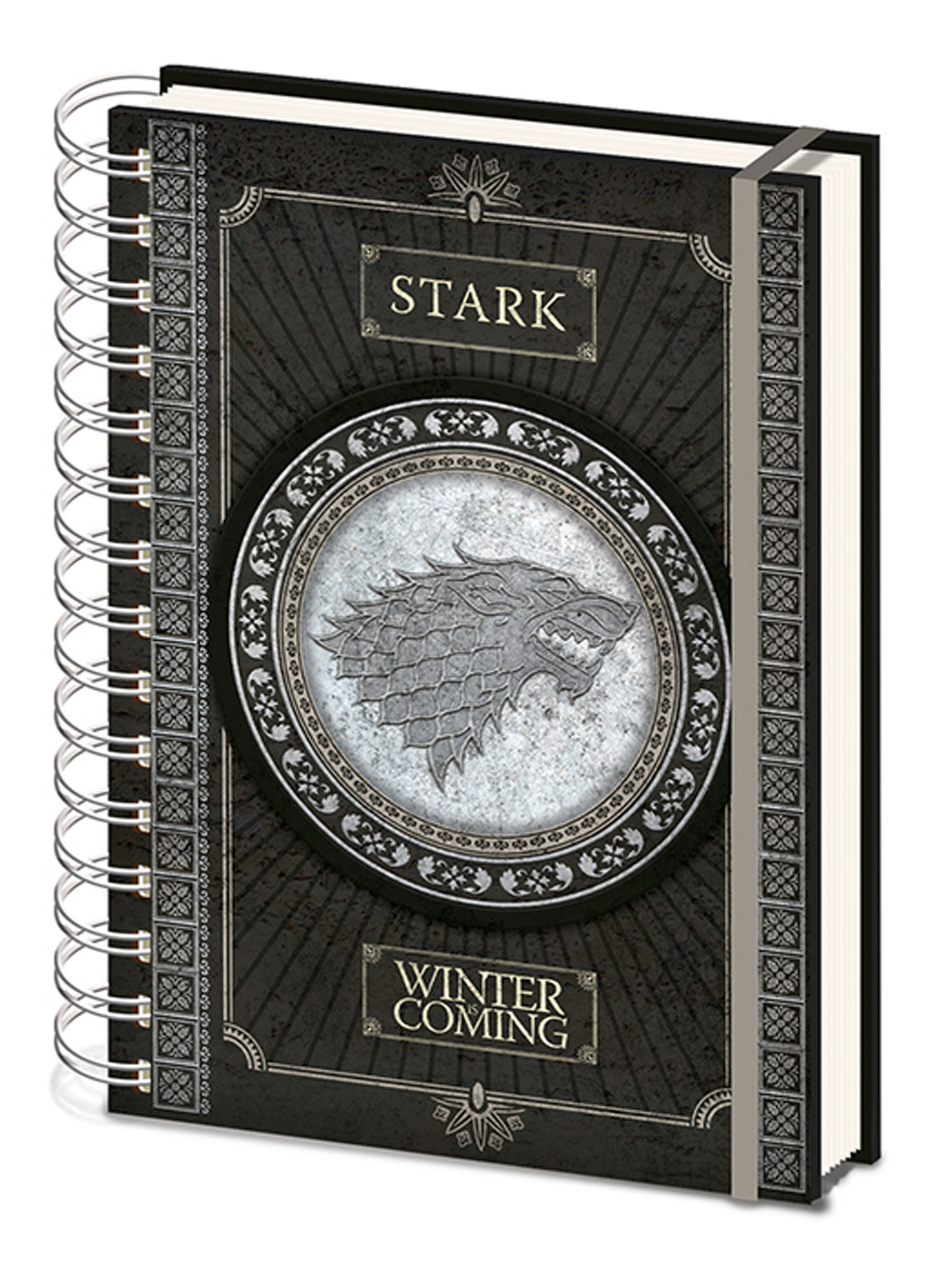 - is Game Thrones Coming Of Winter EMPIRE Notizbuch Stark Lizenz-Notizbuch - -