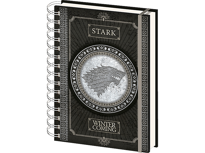 EMPIRE Notizbuch Of Winter Lizenz-Notizbuch Coming - - - Game Thrones Stark is