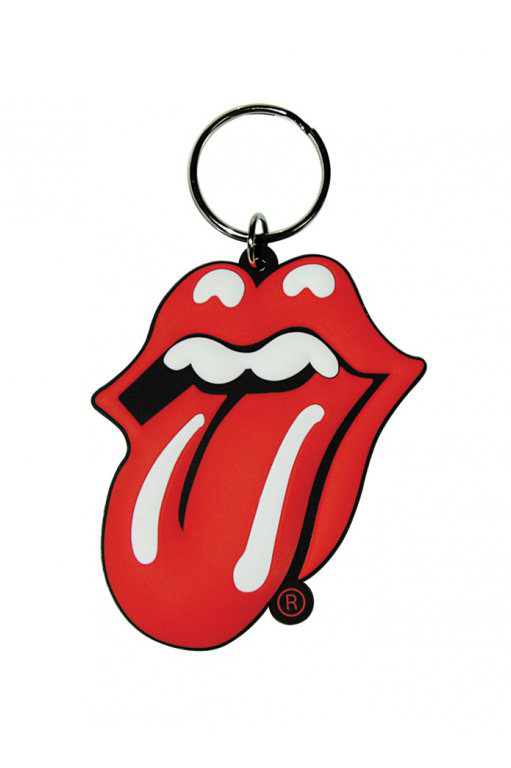 EMPIRE Rolling Stones, The Gummi Schlüsselanhänger Tongue - - Schlüsselanhänger