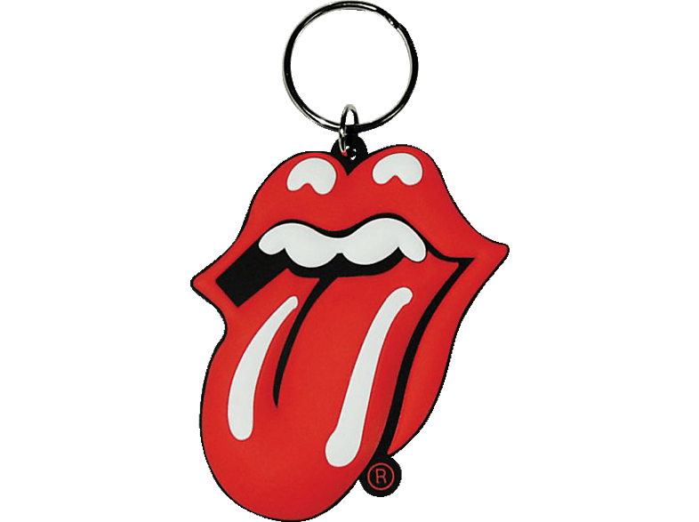 EMPIRE Rolling Stones, The - Tongue - Gummi Schlüsselanhänger Schlüsselanhänger