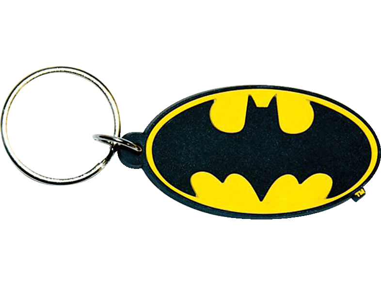 EMPIRE Batman - Logo - Gummi Schlüsselanhänger Schlüsselanhänger