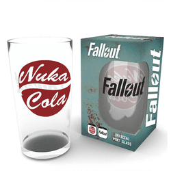 EMPIRE Fallout - Nuka Cola  Motiv 1 - Glas Glas, Mehrfarbig