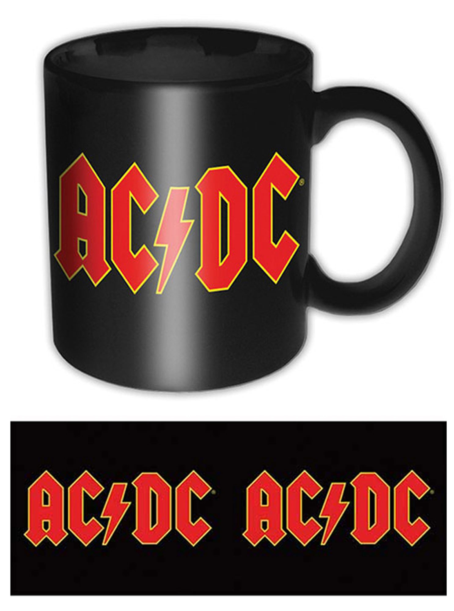 Keramik-Tasse EMPIRE - - Lizenz AC/DC Tasse Logo