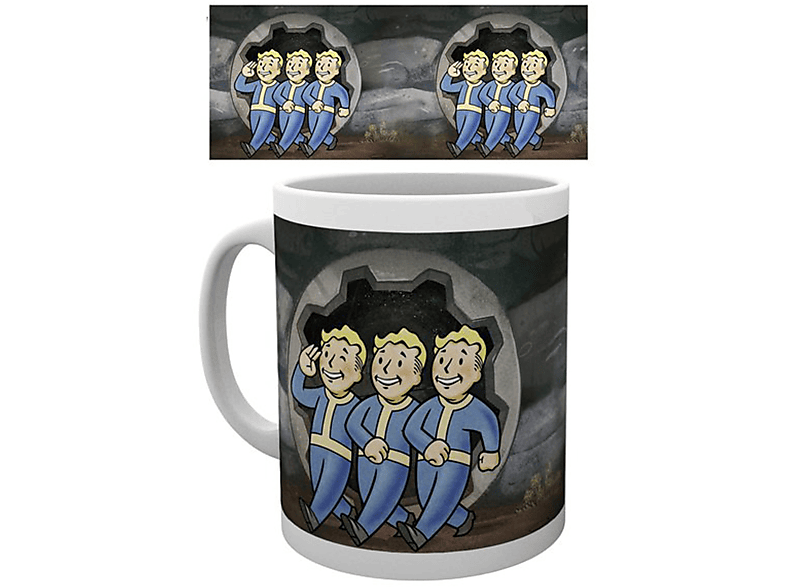 EMPIRE Fallout - 76 - Vault Boys - Lizenz Keramik-Tasse Tasse