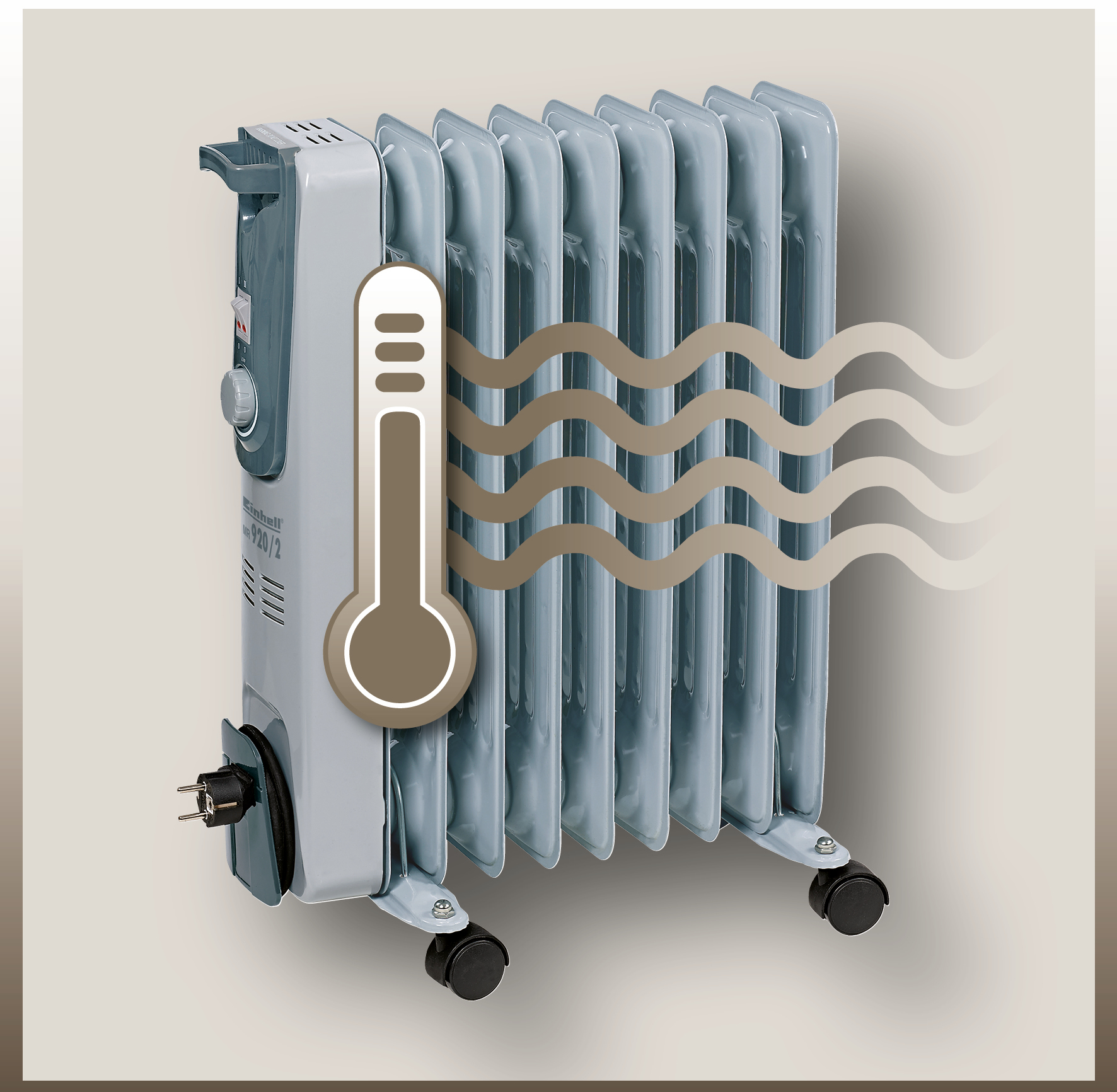 EINHELL Einhell MR 920/2 Ölradiator Radiator (2000 Watt)