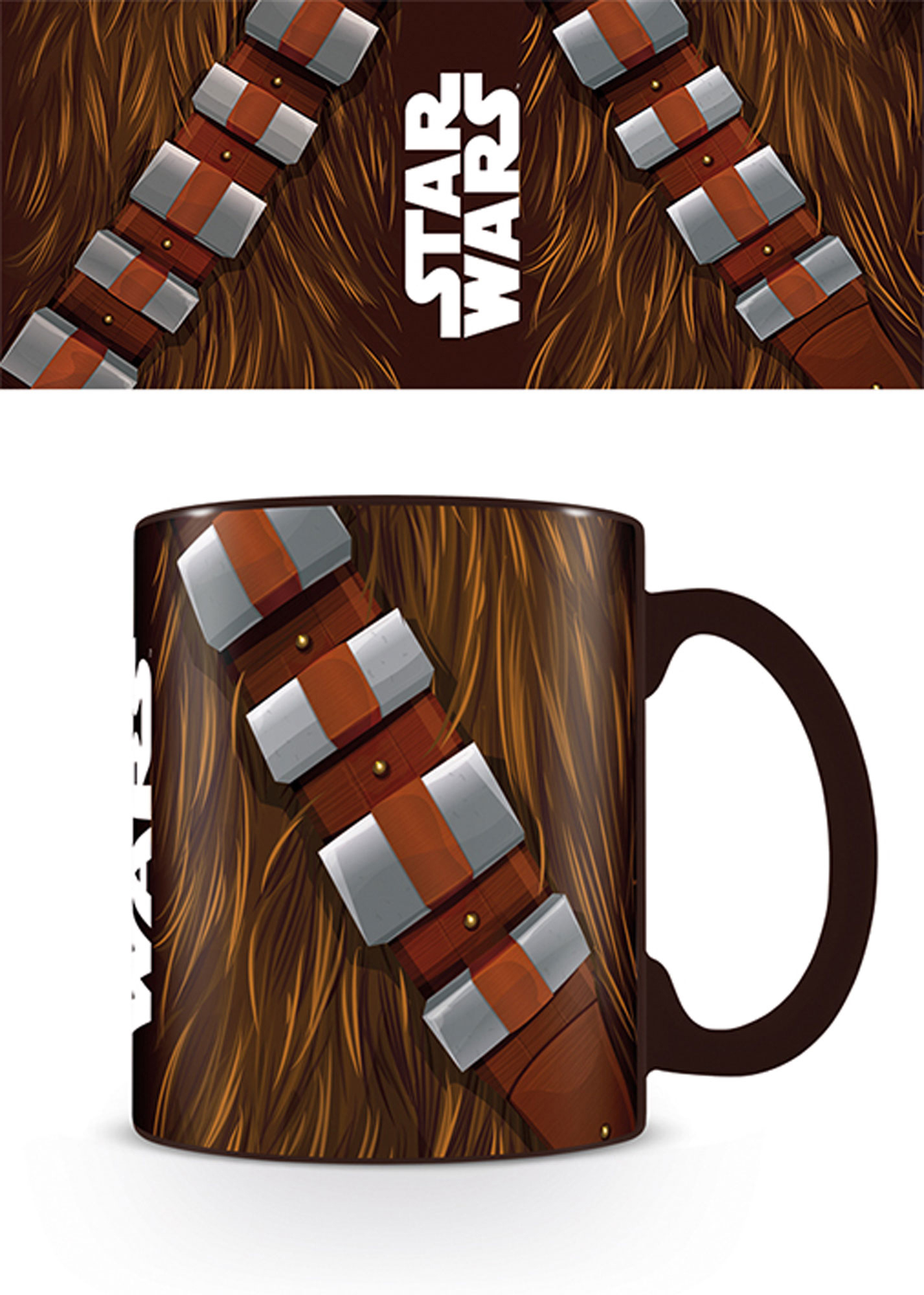 EMPIRE Chewbacca - - Tasse Keramik-Tasse Wars Torso Lizenz Star