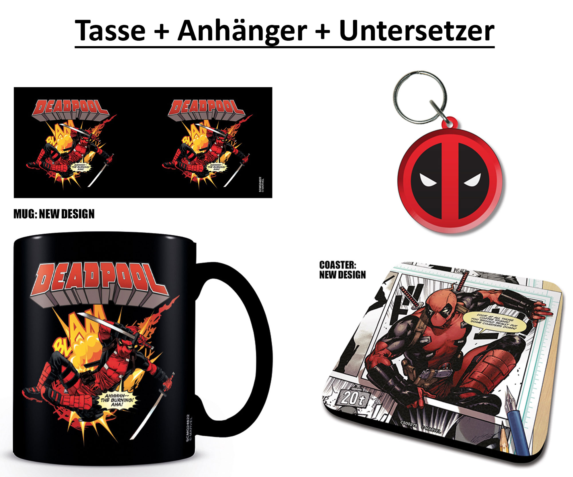 EMPIRE Deadpool - Action - Geschenk-Set Geschenk-Set