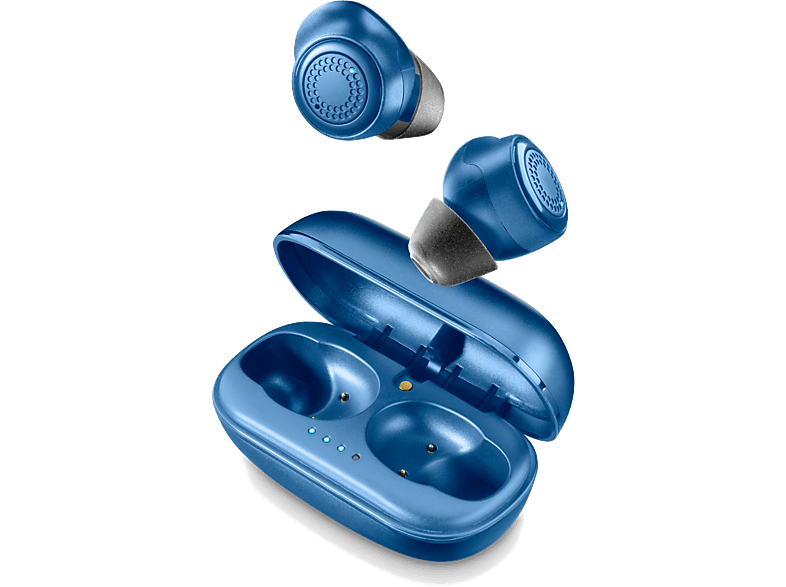 CELLULARLINE Draadloze koptelefoon Petit Blauw (BTPETITTWSB)