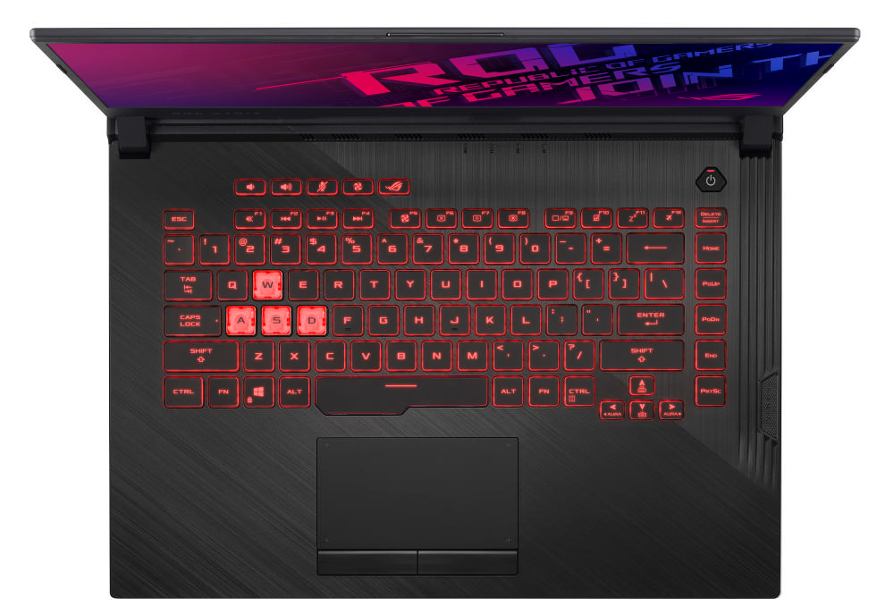 ASUS ROG G531GT-BQ026T/I7-9750H/8GB/1T+256/GTX1650-4GB/15.6 Laptop